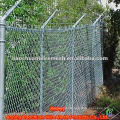 Hot Dip Galvanized Barbed Edge Chain Link Fence